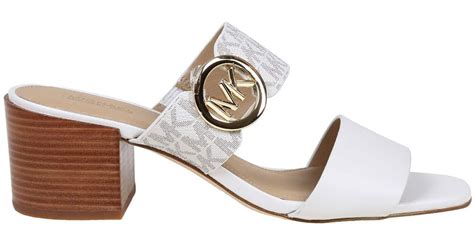 michael kors shoes slides|Michael Kors summer mid sandals.